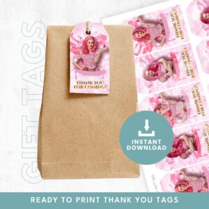 Descendants Bridget Thank You Tags